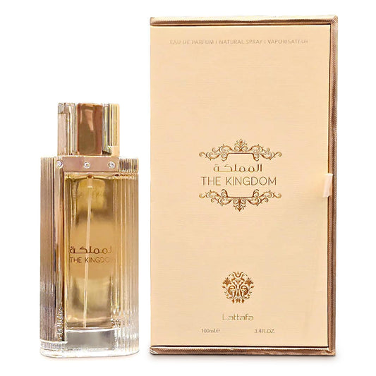 Lattafa The Kingdom Eau de Parfum Spray for Women, 3.4 oz / 100 ml