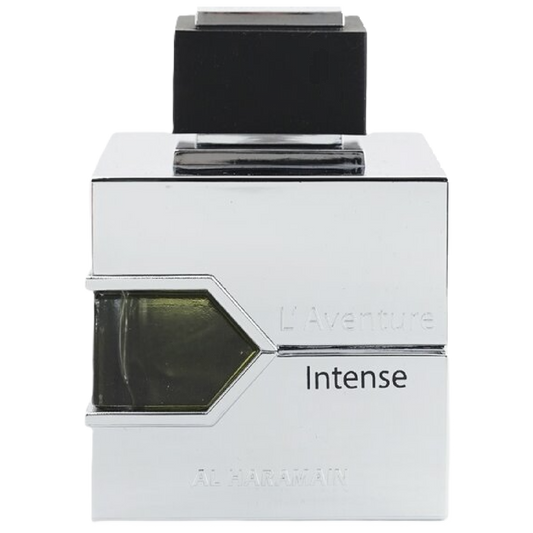 Al Haramain L'aventure Intense Eau de Parfum Spray for Men, 3.4 oz / 100 ml