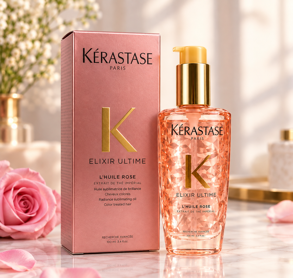 Kérastase Elixir Ultime L’Huile Rose Hair Oil 100ml