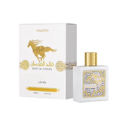 Lattafa Qaed Al Fursan Unlimited Eau de Parfum Spray for Unisex 3.4oz / 100ml