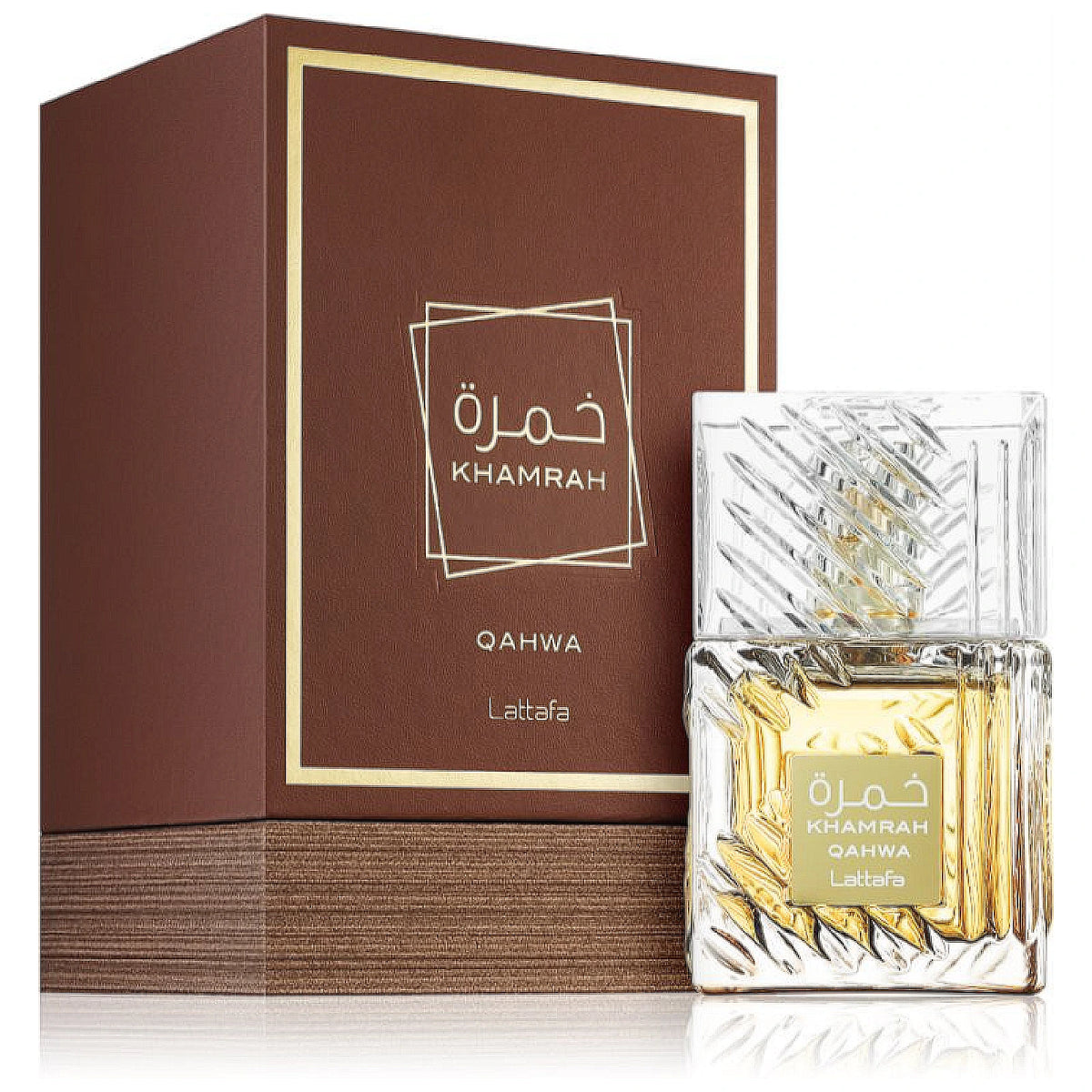 Lattafa Khamrah Qahwa Eau de Parfum Spray for Unisex 3.4oz / 100ml