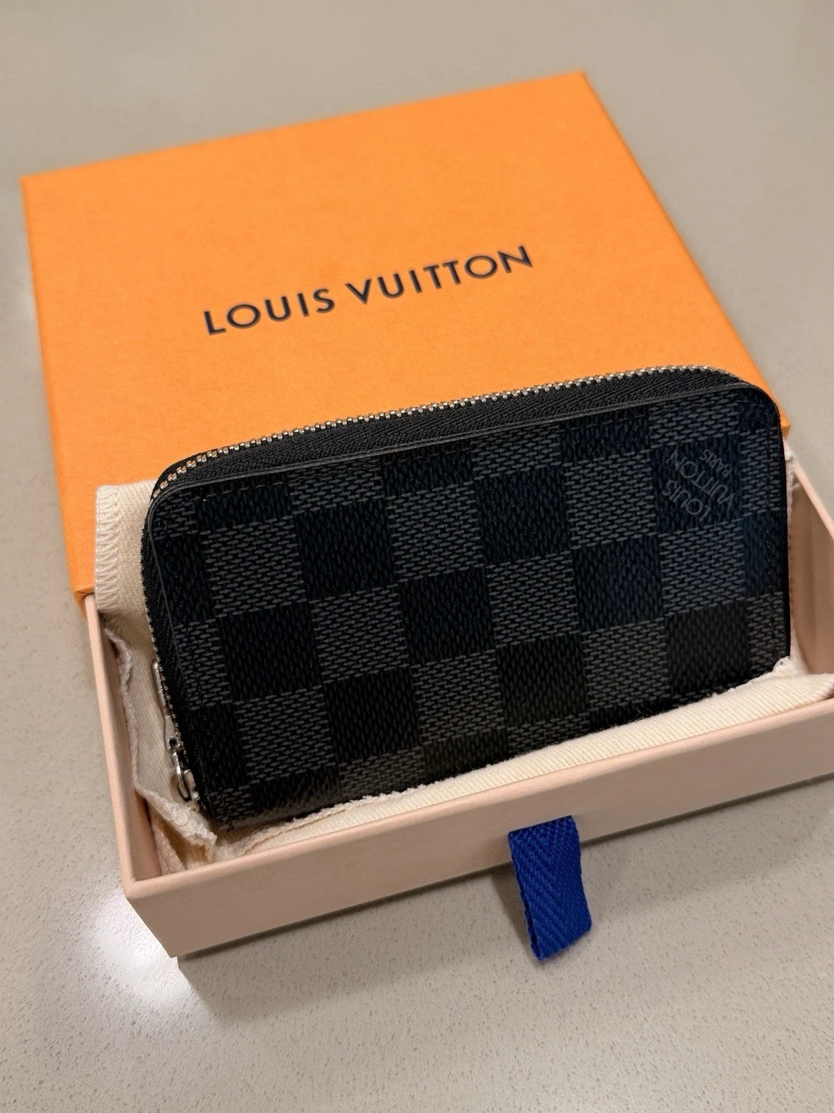 Louis Vuitton Damier Graphite Zip-Around Wallet