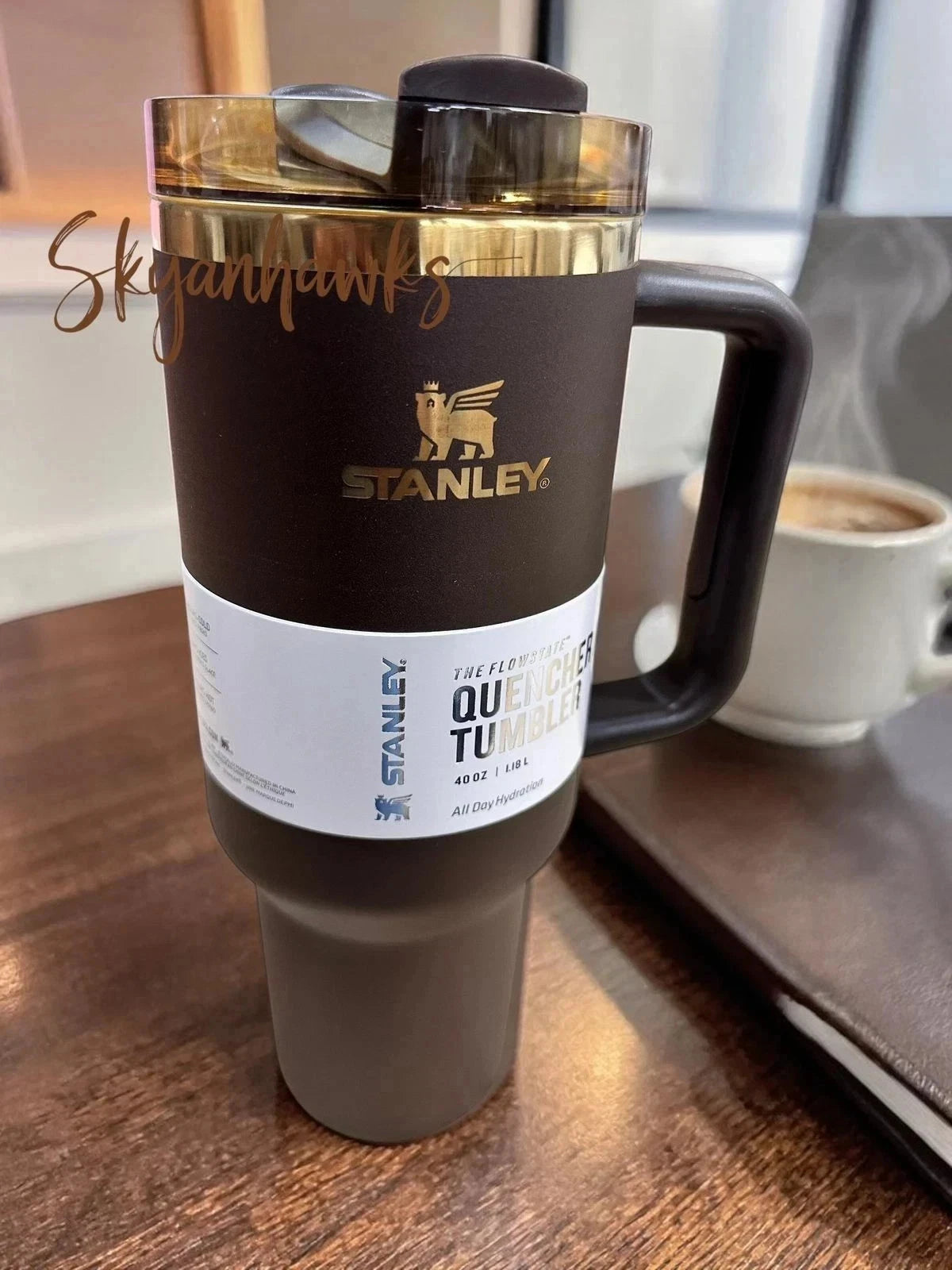 Stanley Chocolate Gold 40oz Quencher H2.0 Tumbler