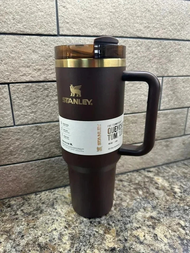 Stanley Chocolate Gold 40oz Quencher Tumbler