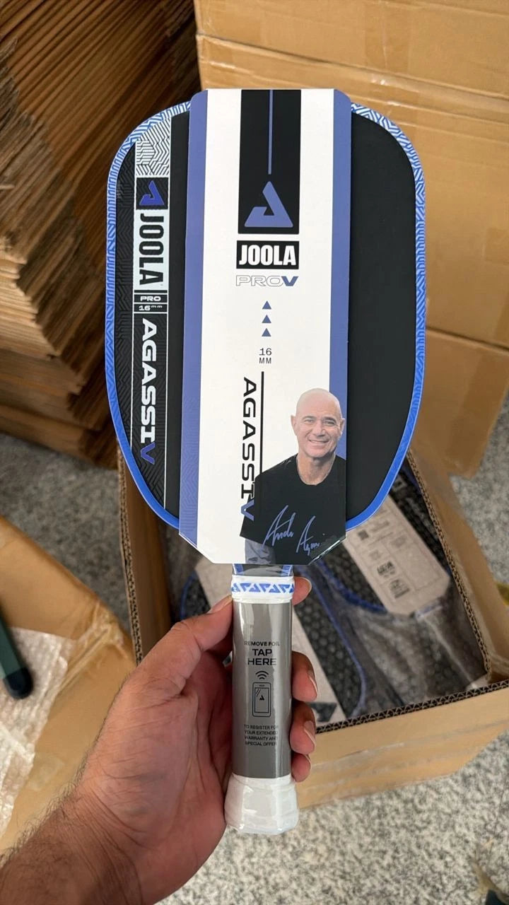 JOOLA Agassi Pro V Pickleball Paddle Blue