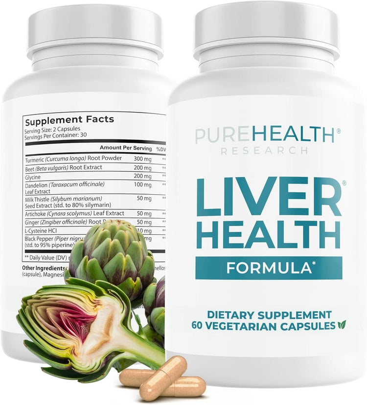 PureHealth Research Liver Health – Liver Support Supplement