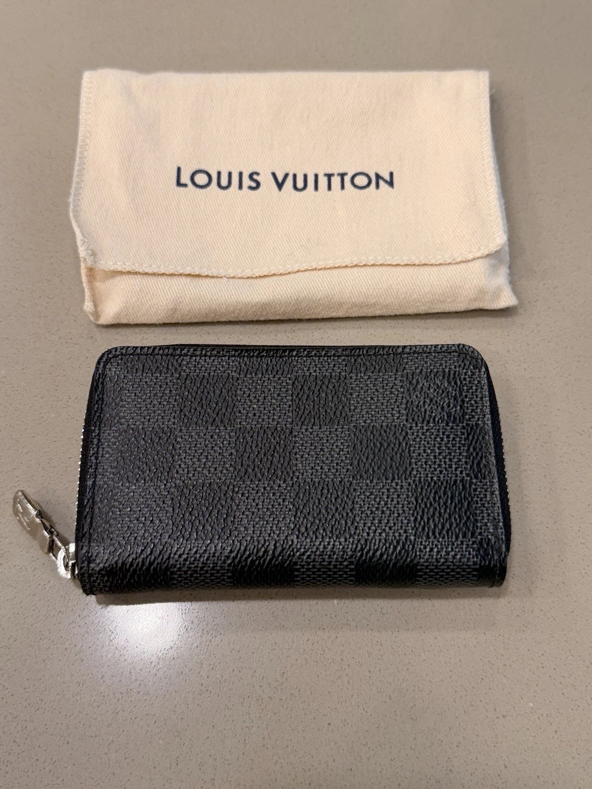Louis Vuitton Damier Graphite Zip-Around Wallet