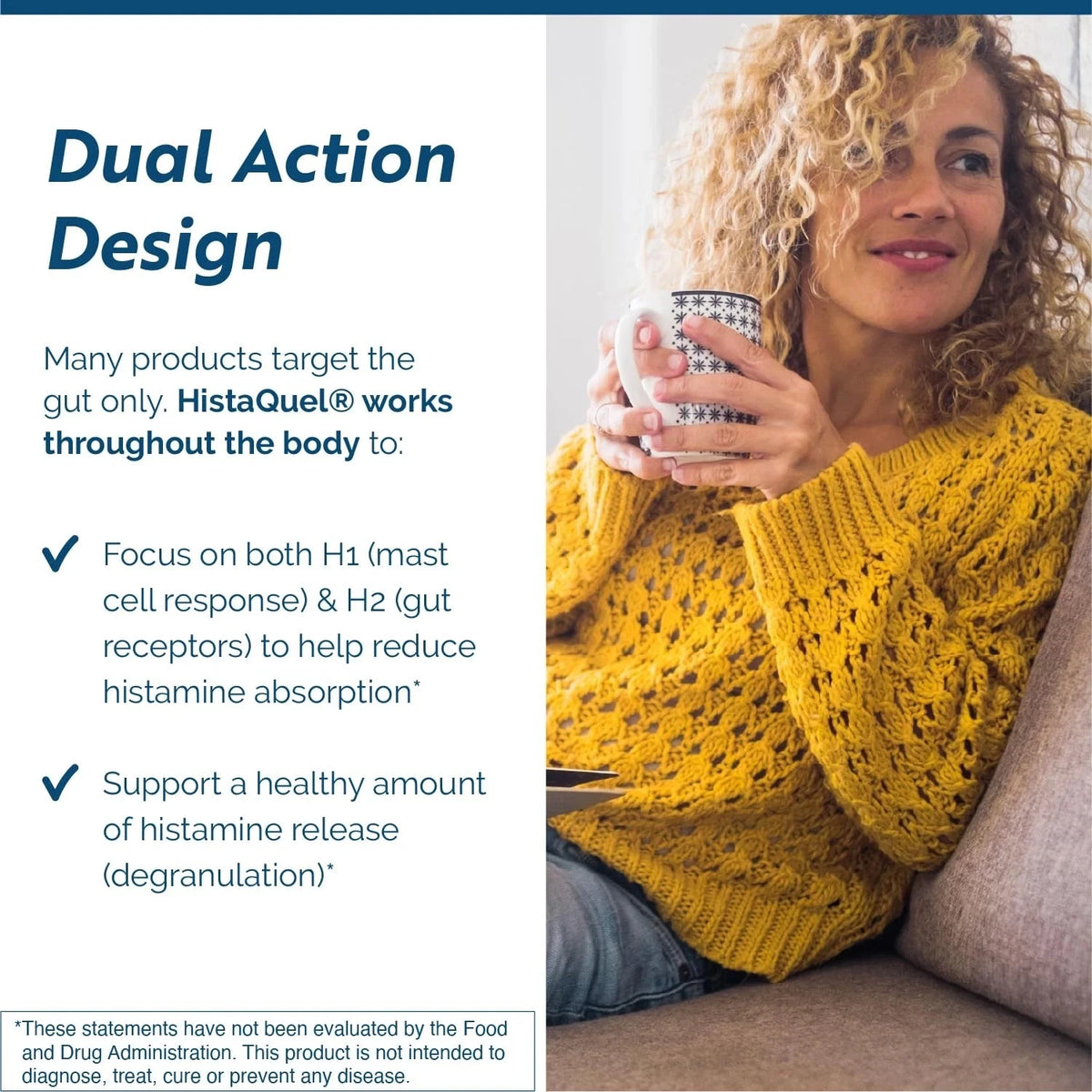 Researched Nutritionals HistaQuel Dual Action – Histamine Support