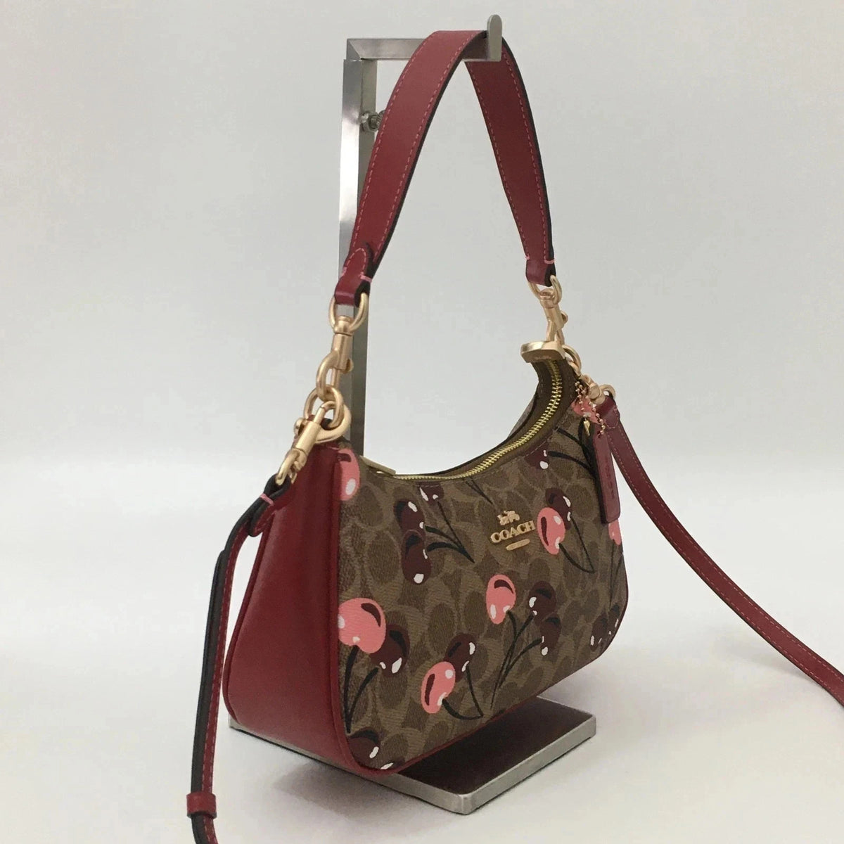 COACH x Peanuts Snoopy & Woodstock Brown Crossbody Bag