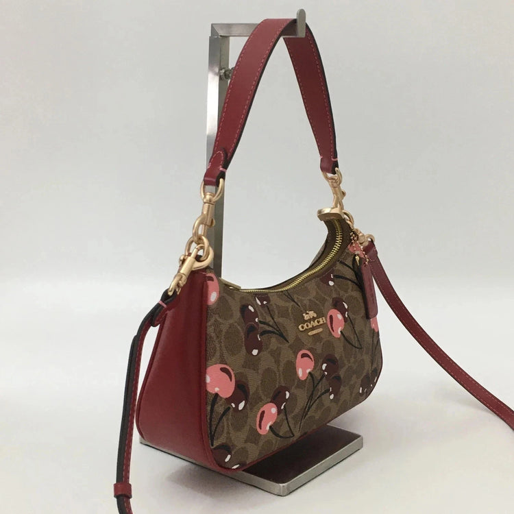COACH x Peanuts Snoopy & Woodstock Brown Crossbody Bag
