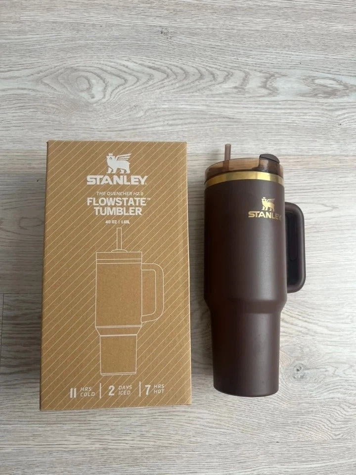 Stanley Chocolate Gold 40oz Quencher Tumbler