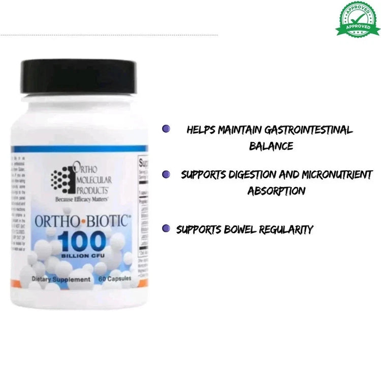 Ortho Biotic Digestive & Gut Health Support – 60 Capsules