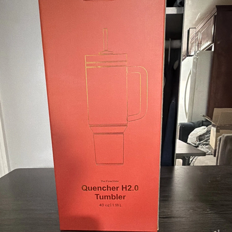 Stanley x Karol G 40oz Quencher Tumbler – Red/Orange