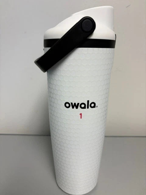 Owala Golf Water Bottle White 30 oz