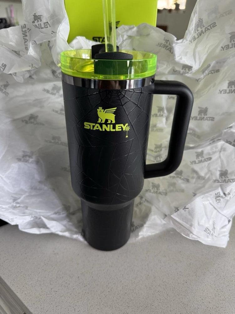 Stanley Halloween Web Glow 40oz Quencher Tumbler