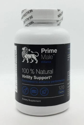 Prime Male Enhance – Male Vitality Supplement, 120 Capsules