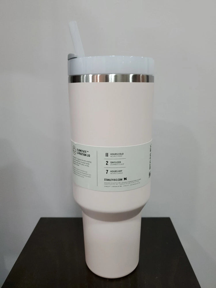 Stanley Rose Quartz 40oz Quencher H2.0 Tumbler