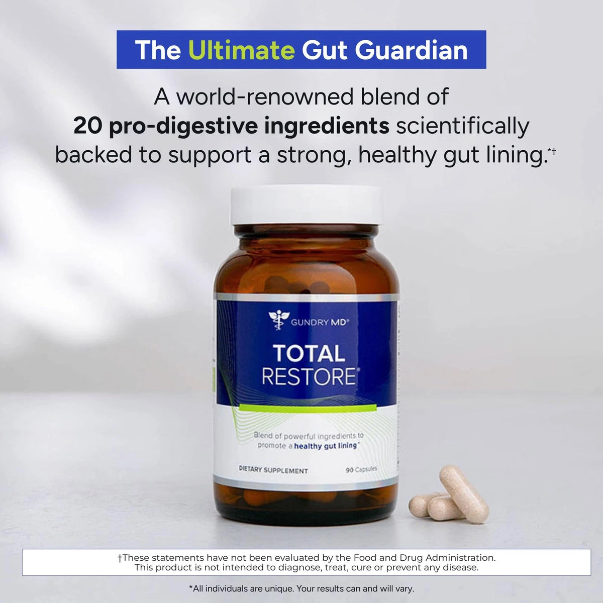 Total Restore Gut Lining & Digestive Support – 30 Servings