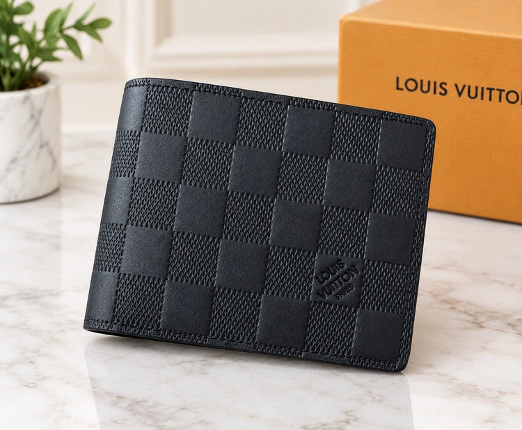 Louis Vuitton Damier Graphite Bifold Wallet Black