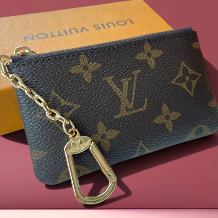 Louis Vuitton Monogram Pochette Clés Key Pouch